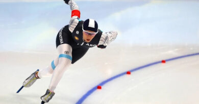 Beijing 2022: La neuquina Rodríguez López hizo historia compitiendo en patinaje de velocidad