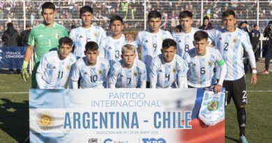 Con estadio lleno se disputó en Comodoro el Sub 17 de Argentina y Chile
