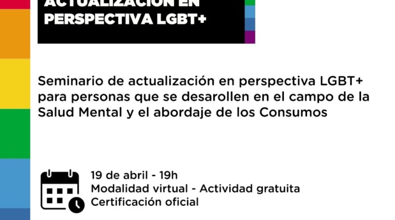 Seminario de Actualización en Perspectiva LGBT+